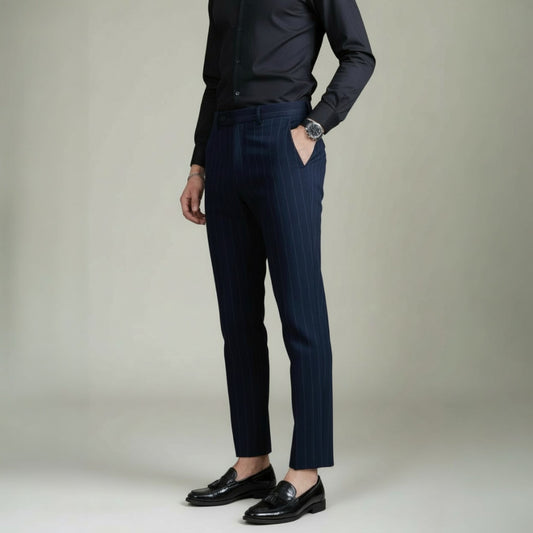 PANTALON RAYÉ HANSU